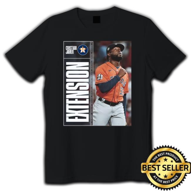Houston Astros Cristian Javier Extension T-Shirt Houston Astros Cristian Javier Extension Sweatshirts