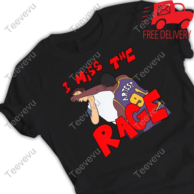 Official “I Miss The Rage” Ron Artest Malice At The Palace Tee Shirt Lucca International Store