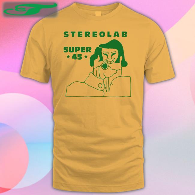 Stereolabgroop Merch Stereolab Super 45 Tee