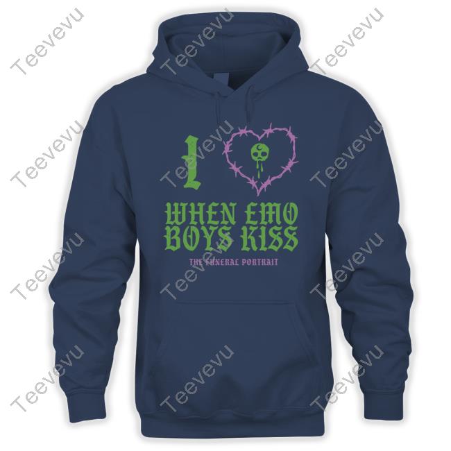 The Funeral Portrait Emo Boys Kiss Shirts
