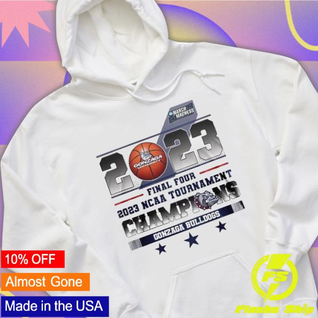Gonzaga Bulldogs 2023 Final Four Tournament Champions Final Four Shirt