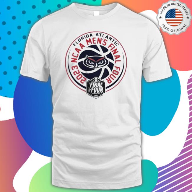 Official Florida Atlantic Owls 2023 Ncaa Men’S Basketball Final Four Logo Shirt Official Florida Atlantic Owls 2023 Ncaa Men’S Basketball Final Four Logo shirt