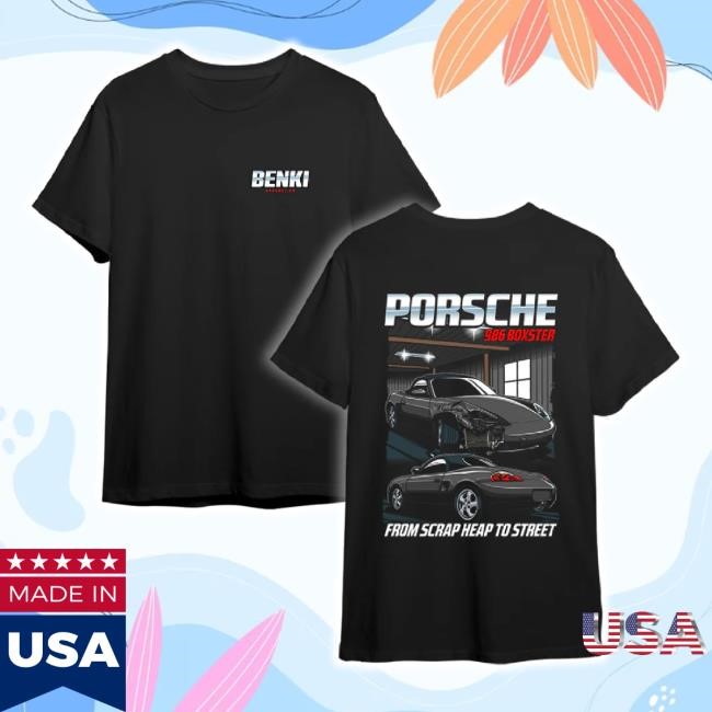 Original Benki Co Porsche Rebuild New Shirt Benkispec Shop
