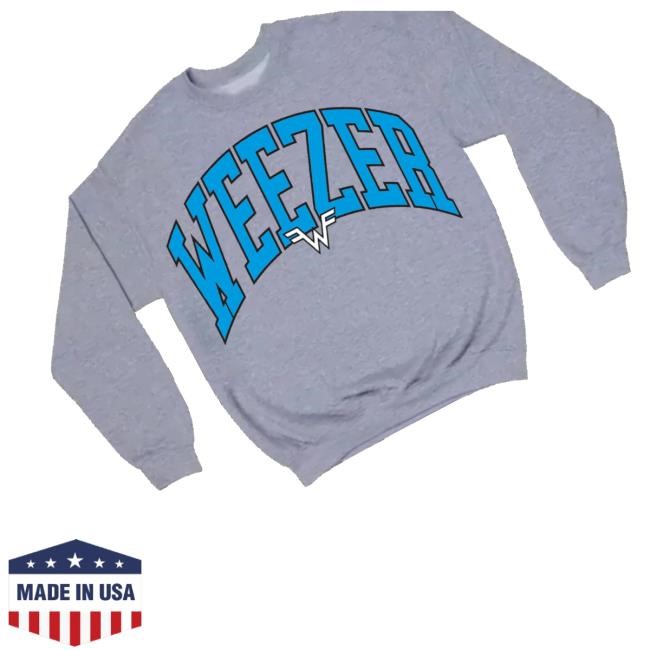 Weezer Web Weezer Arch Tee Weezer Web Weezer Arch Hoodie, Sweatshirt