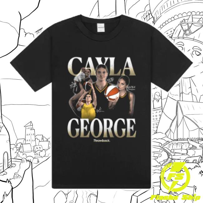 Trending Cayla George Iwd Throwback Tribute Hoodie Sweatshirt- Faded Noir