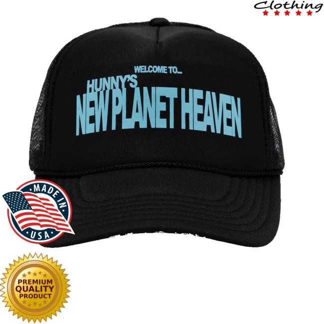 Downright Merch Hunny New Planet Heaven Trucker Hat
