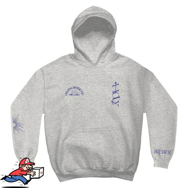 Official Justin Bieber Merch Store Shop Justin Bieber Holy Popover Hoodie JustinBieber Apparel Clothing
