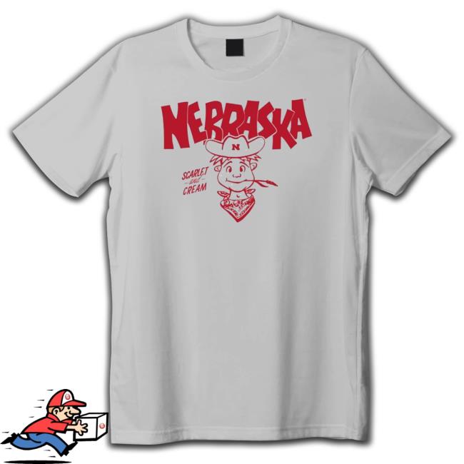 Nebraska Scarlet And Cream Herbie Husker shirt, hoodie, tank top, sweater and long sleeve t-shirt