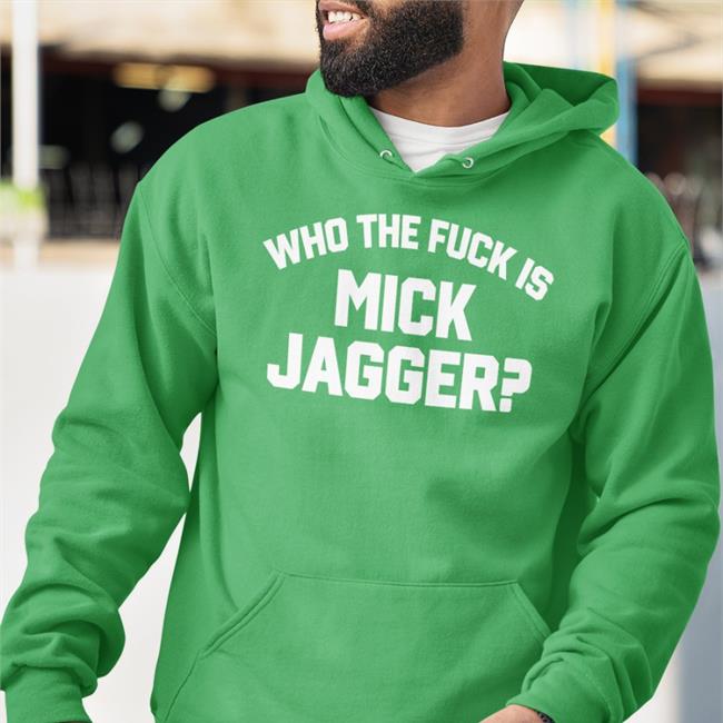 Who The Duck Is Mick Jagger Tee Shirt