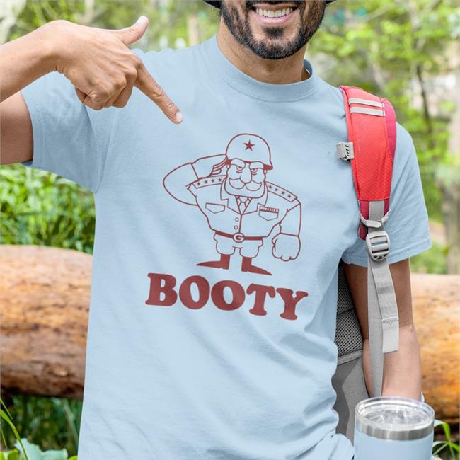 Booty Cartoon General Shirt Mtjn More Than Just A Name Merch Front Office Sports