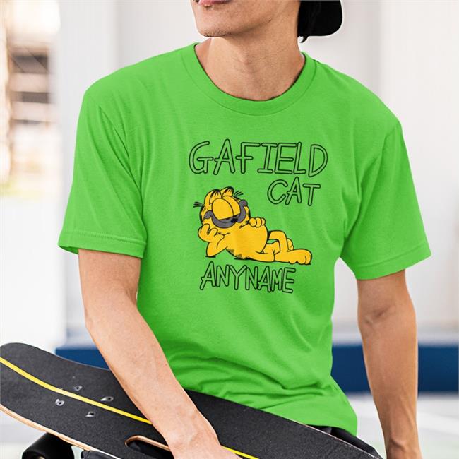 Gafield Cat Anyname Sweatshirt