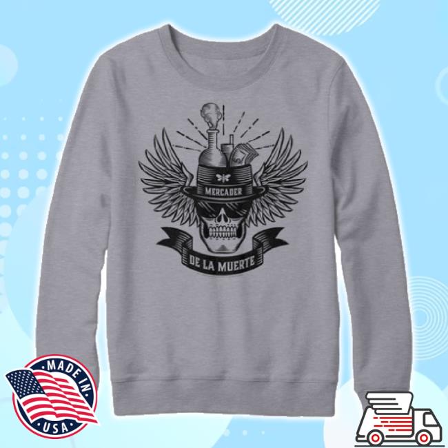 Original Breaking Bad Store Merch De La Muerte Gray New Shirt From Breaking Bad Breakingbadstore Shop