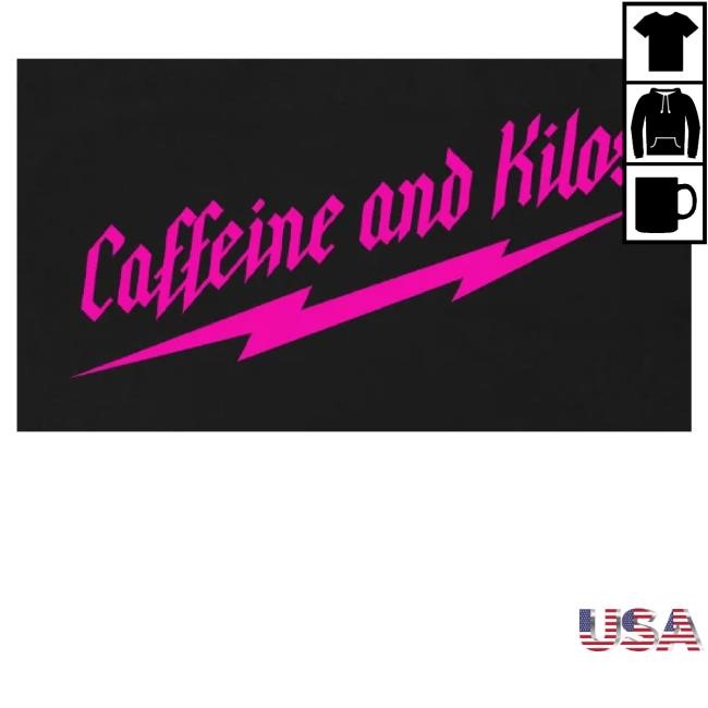 Caffeine And Kilos Merch Electric Tee