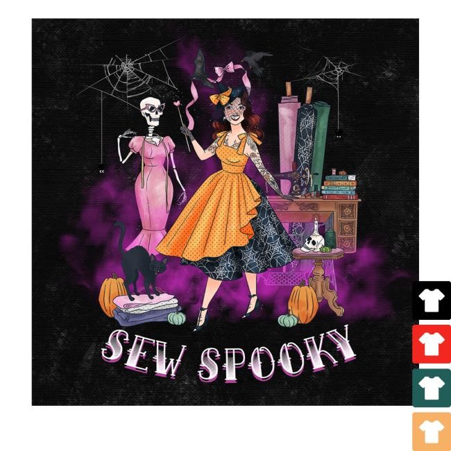 Charm Patterns Sew Spooky Long Sleeve