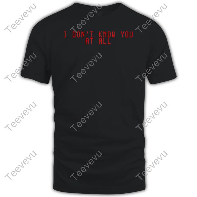 Billie Eilish I Don't Know You At All Hoodie Sweatshirt
