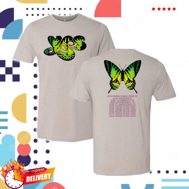 Original Yes Official Merch Store Yes Official Store Cruise To The Edge 2020 Tour Shirt Yesofficial Shop