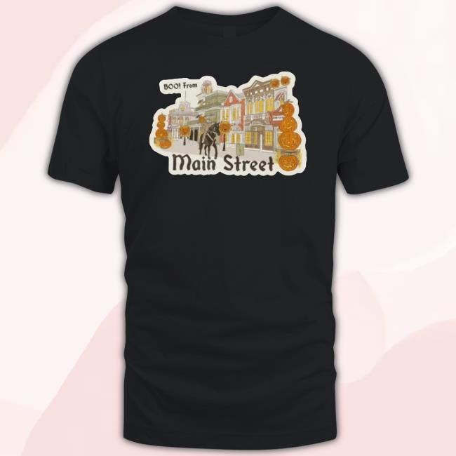 Boo From Main Street Halloween 2023 Hoodie