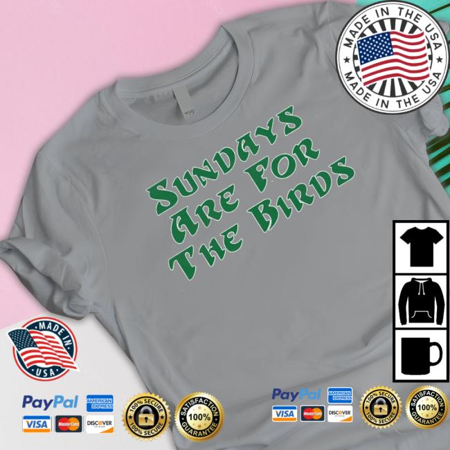 Barstool Sports Store Sundays Are For The Birds Hoodie