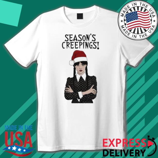 Official Wednesday Addams Season’S Creepings Christmas 2022 shirt