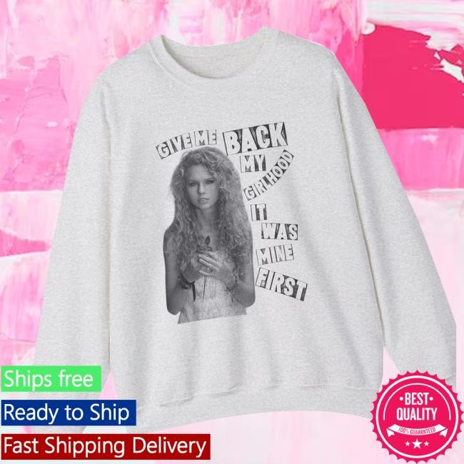 Rose Blush Studio Merch Give Me Back My Girlhood Sweatshirt