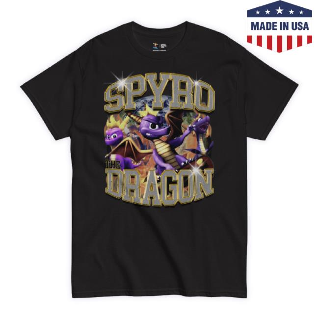 Official Oddly Pacific Tees Merch Spyro Bootleg Tee