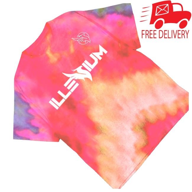 Official Illenium Merch Shop Store Tie Dye Illenium I Long Sleeve Shirt