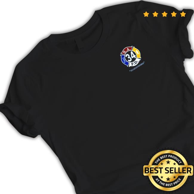 Roadrunners San Antonio Fire Department Haz 34 Mat Tee Shirt