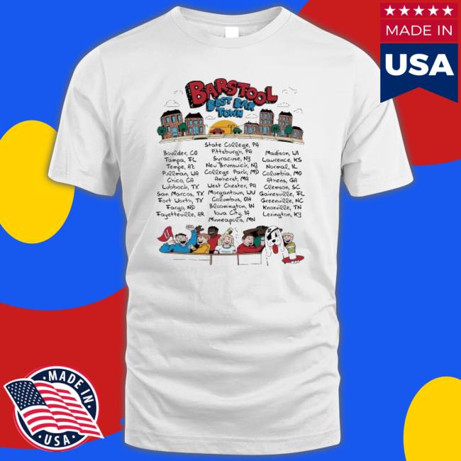 Barstool Best Bar Town State College Pa Hoodie Barstool Best Bar Town State College Pa Tee