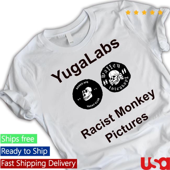 Yugalabs Racist Monkey Pictures T-Shirt