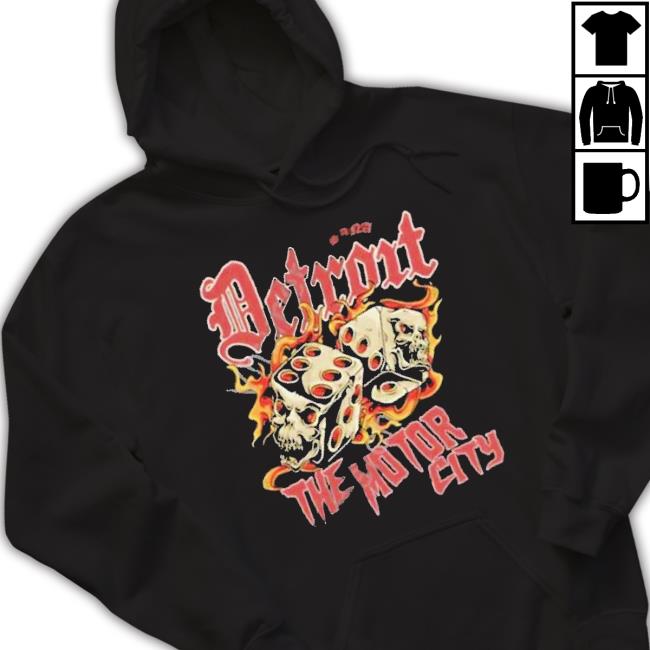 Sana Detroit Store The Motor City Dice shirt