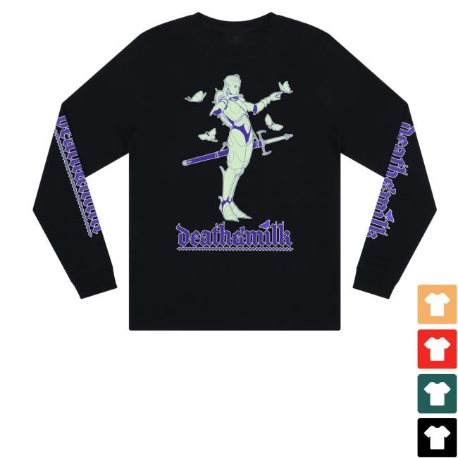 Death And Milk Merch Store Shop Moth Knight T-Shirt, Hoodie, Tank Top, Sweater And Long Sleeve T-Shirt