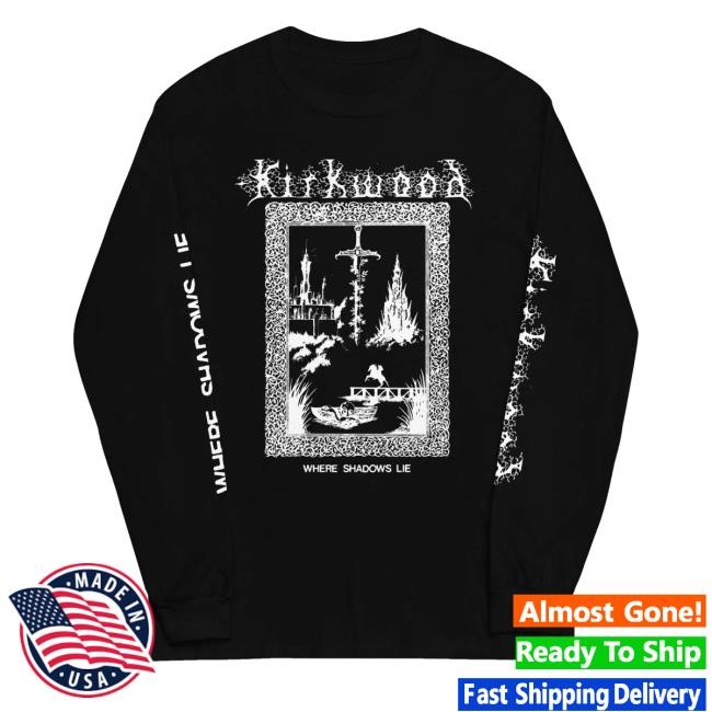 Out Of Season Merch Store Jim Kirkwood Where Shadows Lie Hooded Sweatshirt