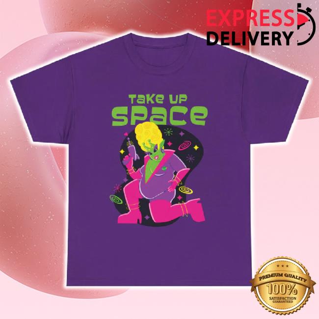 Original Take Up Space Unisex Sweatshirt Softcore Apparel Clothing Shop
