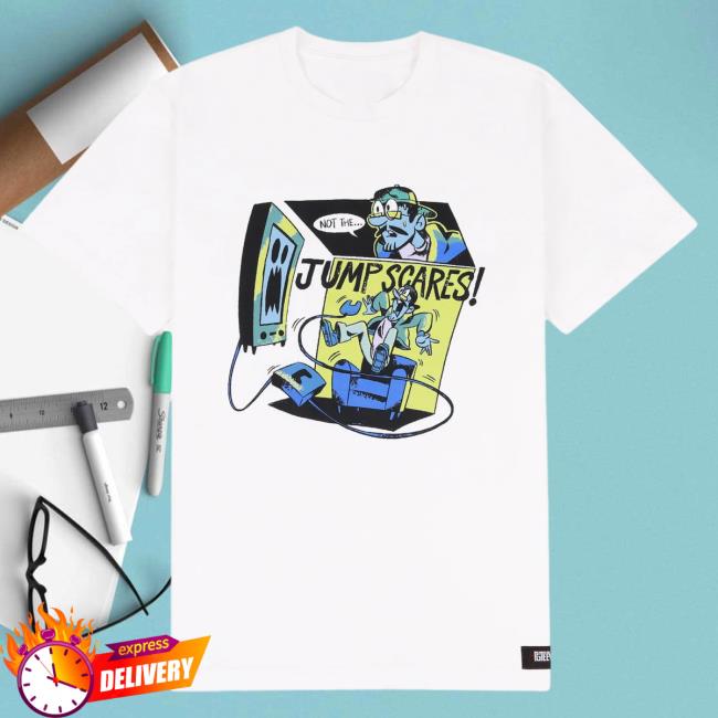 Official Fgteev Merch Store Shop Not The Jump Scares! Crewneck Sweatshirt