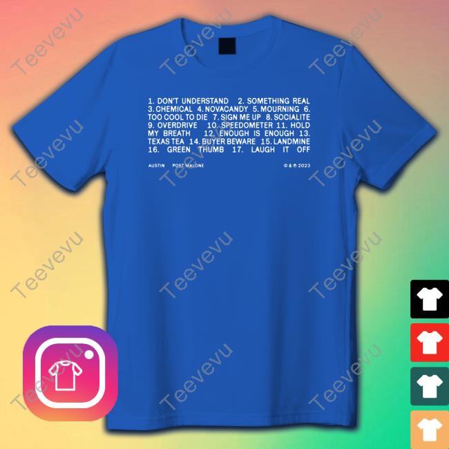 Post Malone Store Times Square Event T Shirt