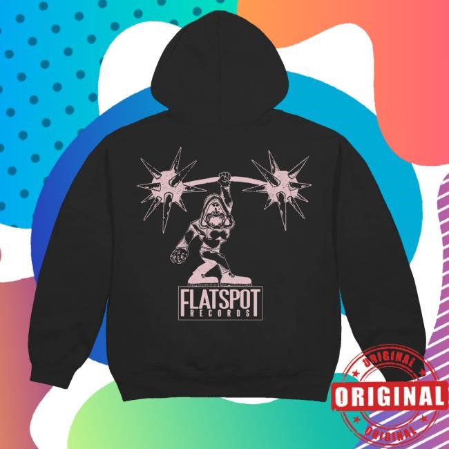 Flatspotrecords Merch Store Shop Jivebomb Barbell Hoodie Sweatshirt