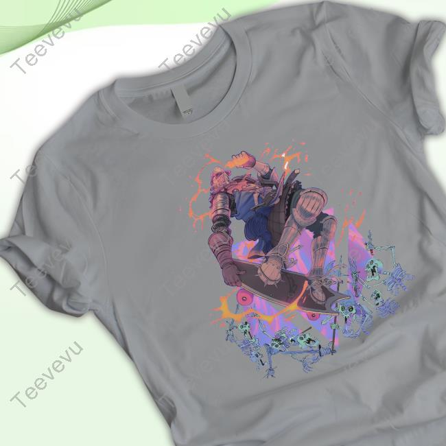 Iron Pineapple Merch Skateboard Knight Shirts