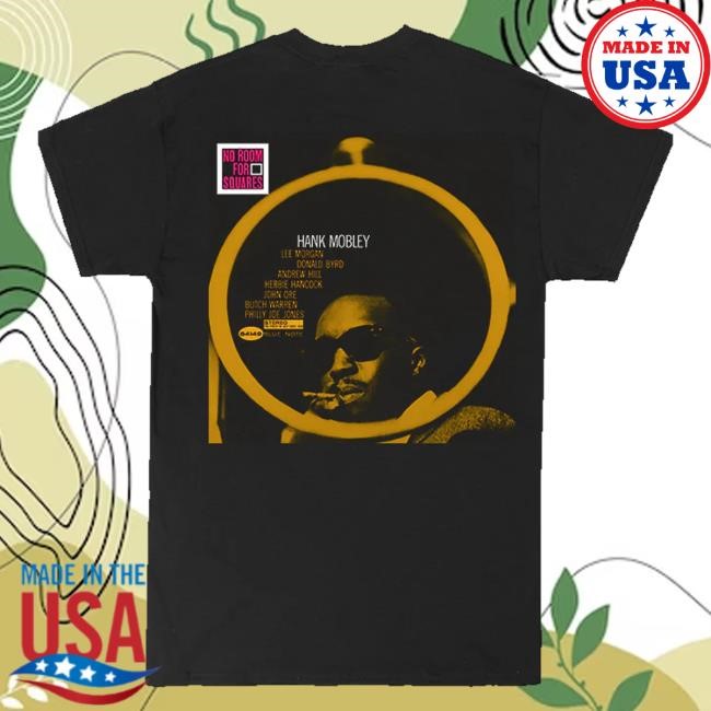Blue Note Merch Hank Mobley No Room For Squares 84149 Serial Logo Series T-Shirt, Hoodie, Tank Top, Sweater And Long Sleeve T-Shirt