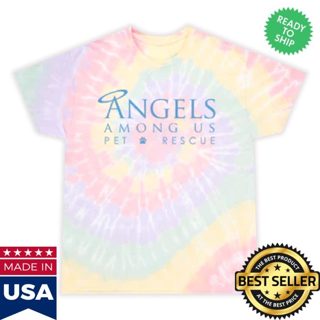 Trending Angels Among Us Pet Rescue Tie Dye TankTop