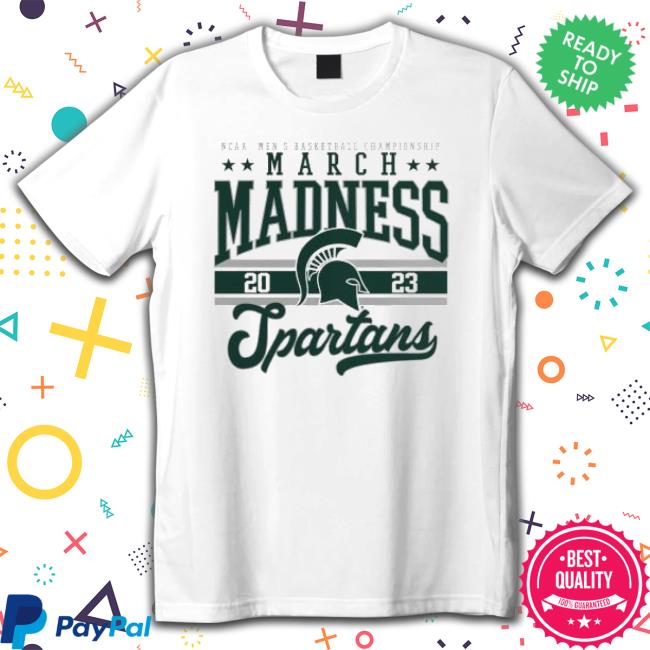 Michigan State Spartans Ncaa Men’S Basketball Championship March Madness 2023 Shirt