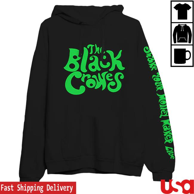Official The Black Crowes Shake Your Money Maker Live Popover Hoodie
