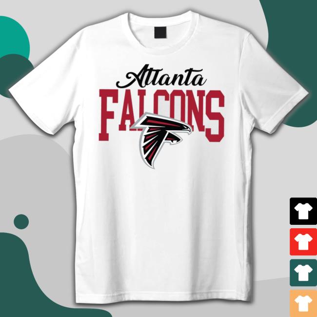 Official Atlanta Falcons Logo Long Sleeve Tee