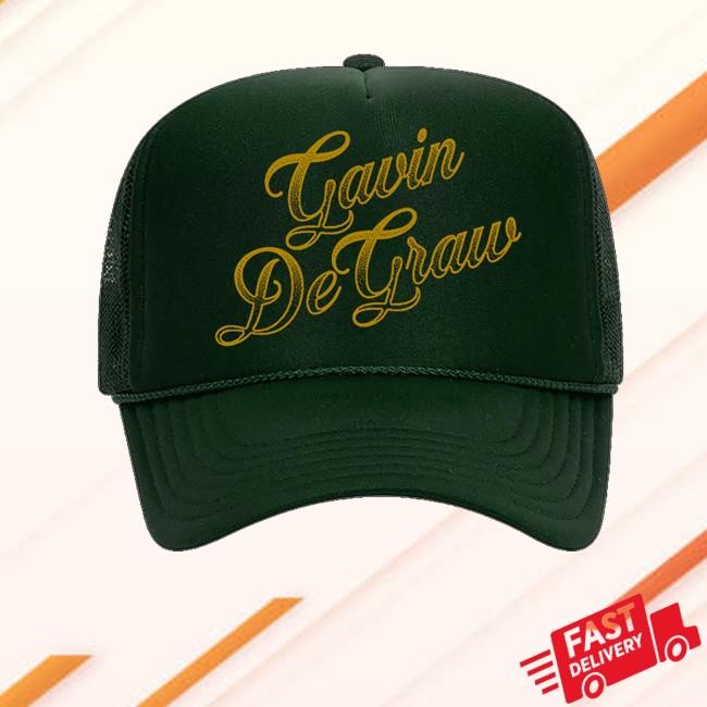Gavin Degraw Merch Green Trucker Hat