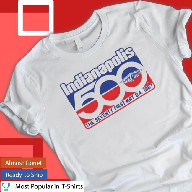 Official Indianapolis 500 The Seventy First May 24 1987 Crewneck Sweatshirt