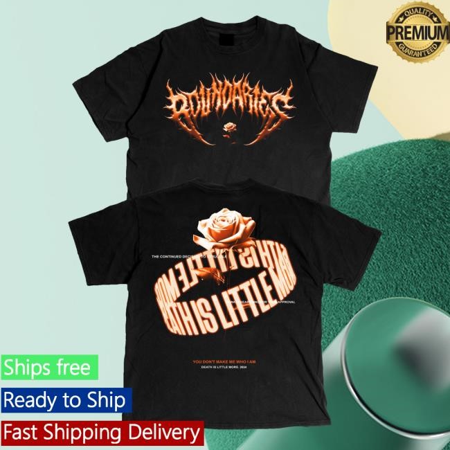 Boundaries Merch Rose Hoodie