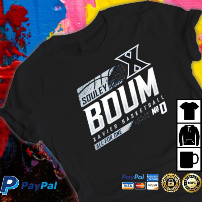 Souley Boum Xavier Basketball All For One Sweatshirts