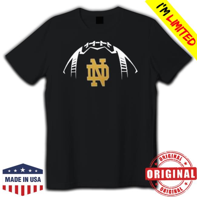 Official Notre Dame Fighting Irish Fanatics Branded Playmaker Football Personalized Name Shirt