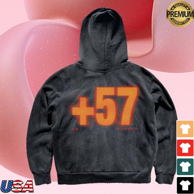 Karol G Official Store +57 Crewneck Sweatshirt