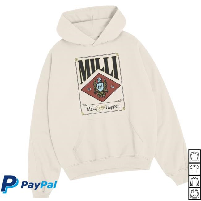 Nick Nayersina Store Official Merch Milli Bone Hoodie Sweatshirt