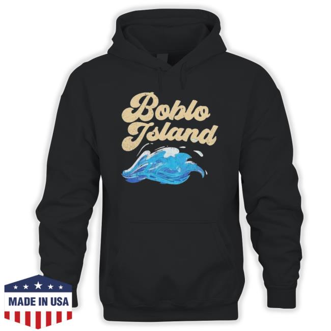 Boblo Island Retro Classic Ringer shirt Boblo Island Retro Classic Ringer Shirt